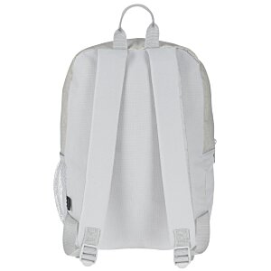 Additional Image 3 - a white backpack with a handle
