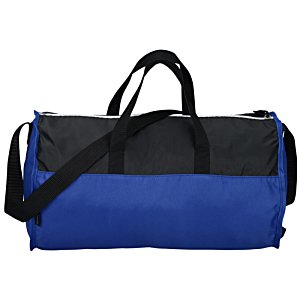 Additional Image 1 - a blue and black duffel bag