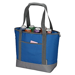 Additional Image 1 - a blue and grey tote bag