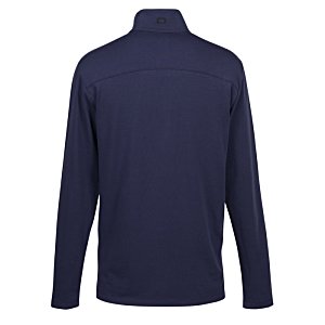 Additional Image 1 - a back view of a blue jacket