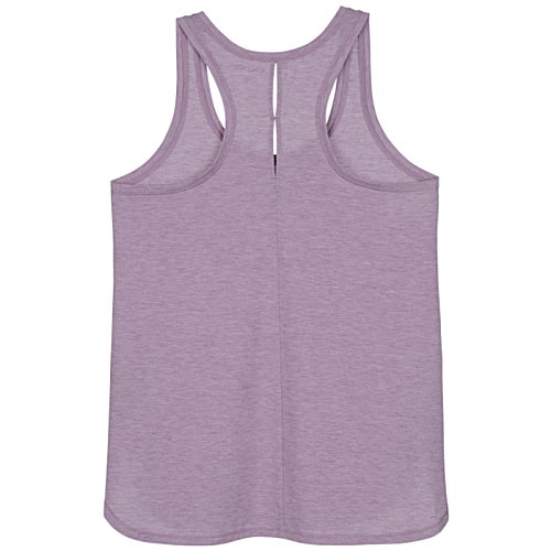 Additional Image 1 - a purple tank top with a zipper