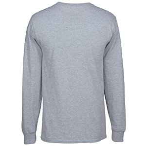 Additional Image 1 - a long sleeved grey shirt