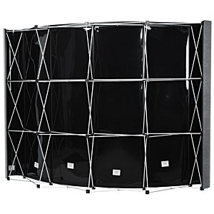 Additional Image 1 - a black shelf with black shelves