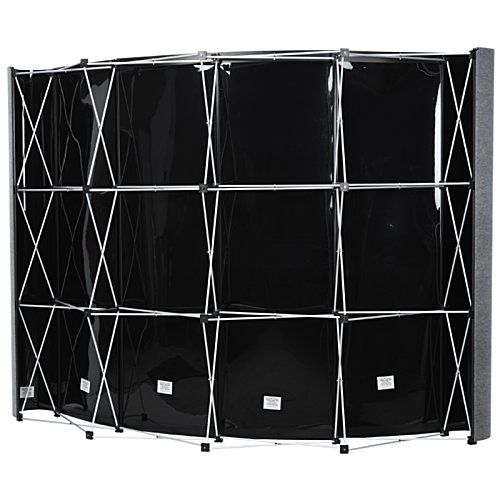 Additional Image 1 - a black shelf with black shelves