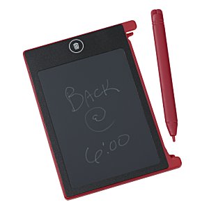Additional Image 1 - a black tablet with a red stylus