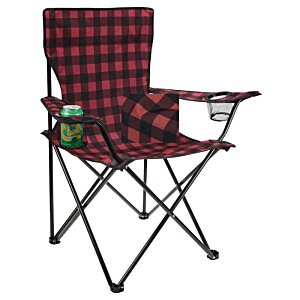 Additional Image 1 - a red and black chair