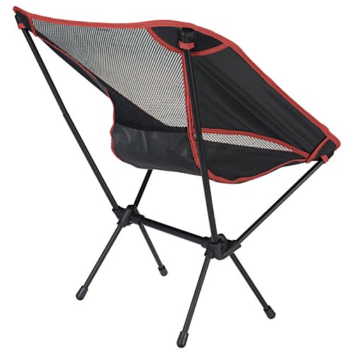 Additional Image 2 - a black and red folding chair