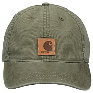 Additional Image 1 - a green hat with a brown patch