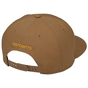 Additional Image 3 - a brown hat with yellow text