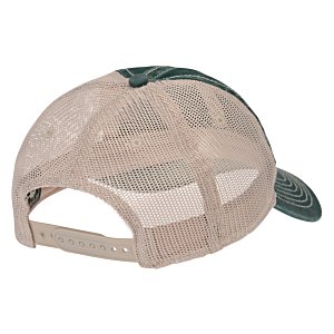 Additional Image 1 - a white hat with a green cap on it