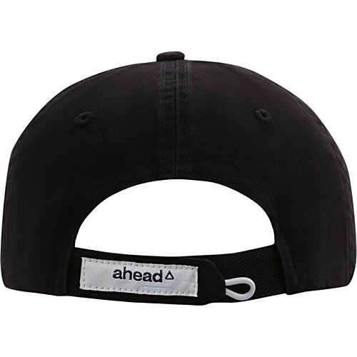 Additional Image 1 - a black hat with a white label