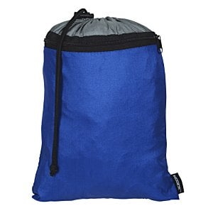 Additional Image 1 - a blue bag with a black zipper