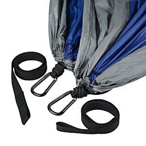 Additional Image 3 - a close up of a blue and grey umbrella