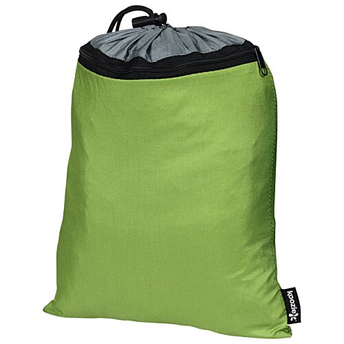 Additional Image 1 - a blue bag with a black zipper