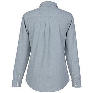Additional Image 1 - a back view of a grey shirt