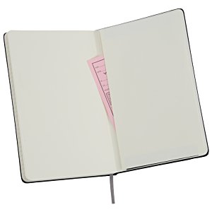 Additional Image 2 - a white notebook with a pink strip