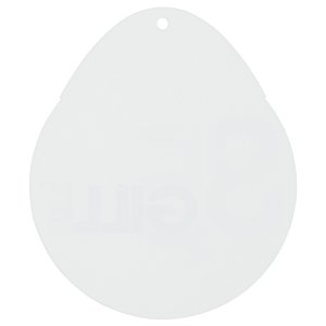 Additional Image 2 - a white circle with a hole in it