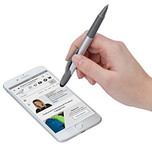Additional Image 2 - a hand holding a pen over a white cellphone