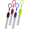 View Image 3 of 5 of Telescopic Stainless Straw in Carabiner Case - 24 hr