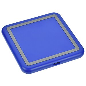 Additional Image 2 - a blue square object with a grey border