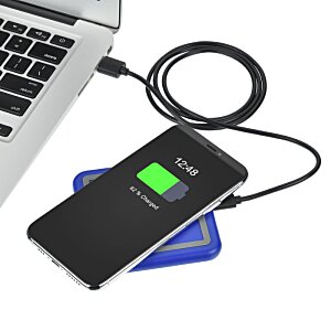 Additional Image 3 - a cell phone charging on a laptop