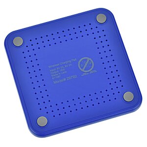 Additional Image 4 - a blue square object with black dots