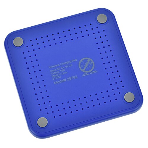Additional Image 4 - a blue square object with black dots