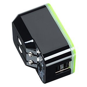 Additional Image 2 - a black object with green light