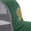 View Image 3 of 4 of Zone Sonic Heather Trucker Cap - 3D Puff Embroidery