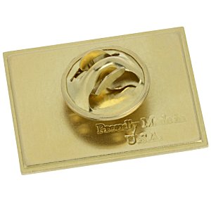 Additional Image 1 - a gold button on a white background