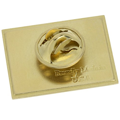 Additional Image 1 - a gold button on a white background