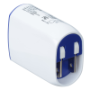 View Image 2 of 6 of Color Accent Dual Port Wall Charger - 24 hr