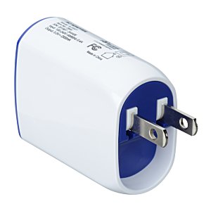 Additional Image 2 - a white and blue adapter