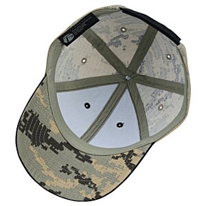 Additional Image 2 - a hat with a white and black design