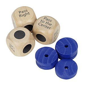 Additional Image 1 - a group of dice with black circles