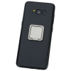 Additional Image 4 - a black cell phone with a square button