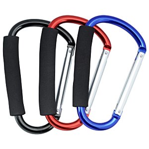 Additional Image 2 - a group of carabiners with black handles