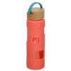 View Image 3 of 7 of Astral Glass Bottle with Silicone - 22 oz.
