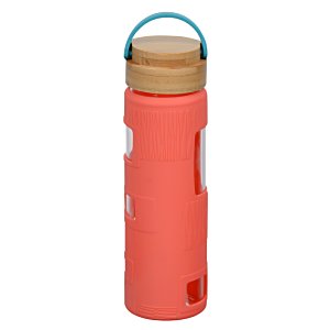 Additional Image 4 - a pink bottle with a brown lid