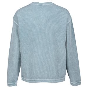 Additional Image 1 - a back of a blue sweater