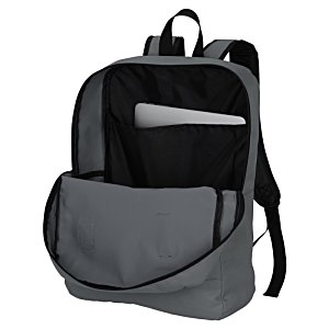 Additional Image 1 - a grey backpack with a black strap