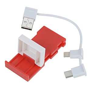 Additional Image 1 - a red and white usb cable