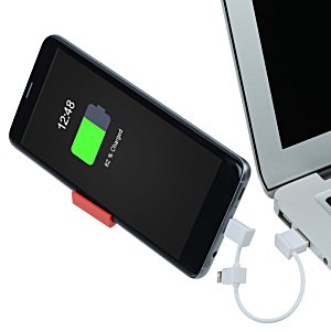 Additional Image 3 - a cell phone charging on a charger