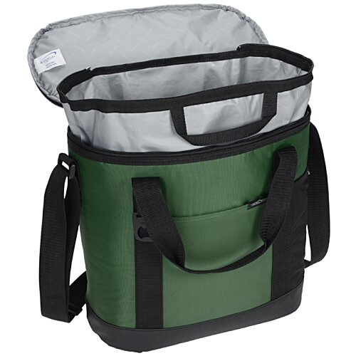 Additional Image 2 - a green and black cooler bag