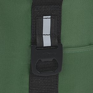 Additional Image 6 - a black strap on a green bag
