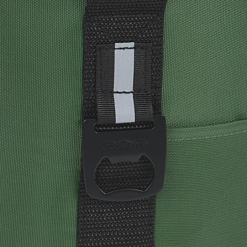 Additional Image 6 - a black strap on a green bag