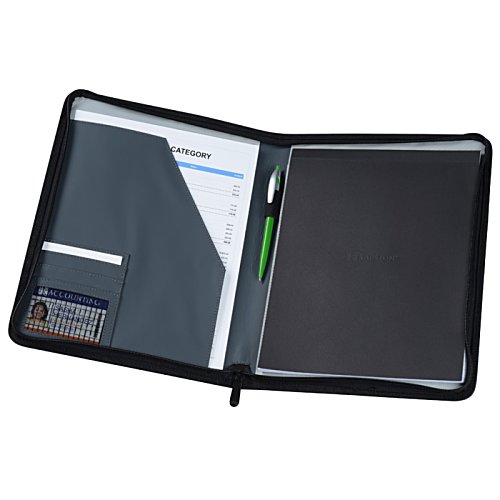 Additional Image 3 - a black open book with a green light