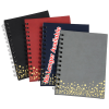 View Image 2 of 3 of Metallic Dots Spiral Bound Notebook