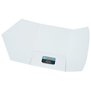 Additional Image 1 - a white paper with a black label
