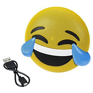 Additional Image 1 - a yellow smiley face with tears and a black cord
